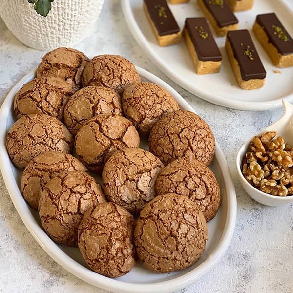طرز تهیه شیرینی گردویی