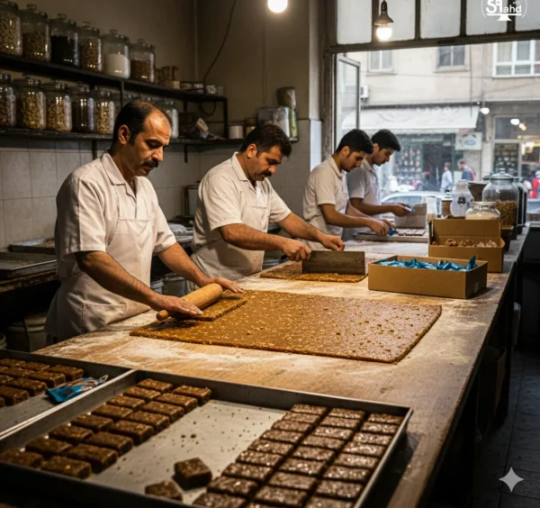 حلوا سوهان نارگیل مبرهن 10 حلوا سوهان نارگیل مبرهن - تصویر 10